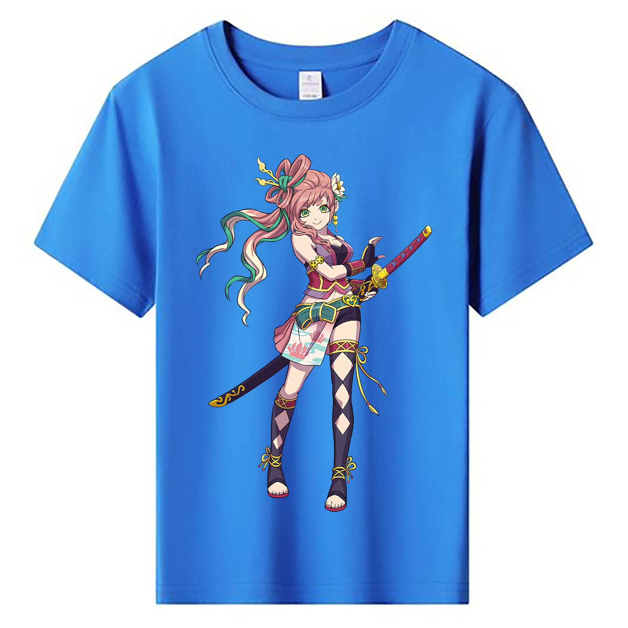 （画像用） 妖怪ウォッチ Yo-kai Watch 綿100％キッズTシャツ（フロントプリント）